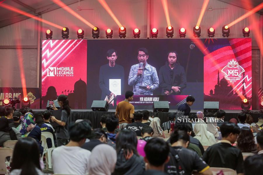 Malaysia will host The Mobile Legends: Bang Bang (MLBB) M6 World Championship next year. STR/HAZREEN MOHAMAD